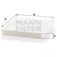 Салонный фильтр MANN-FILTER cu2356 65835 YFXXXK F 4011558308605