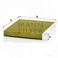 Салонный фильтр MANN-FILTER fp26021 S7ZR Z 1424676404 4011558093143 - Изображение 5