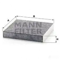 Салонный фильтр MANN-FILTER 4011558057442 66143 7 CGBJ cuk20006 - Изображение 4