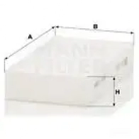 Салонный фильтр MANN-FILTER 1UP3 Y 4011558026714 65718 cu17212 - Изображение 5