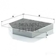 Салонный фильтр MANN-FILTER 4 PJFE cuk2641 66235 4011558010591 - Изображение 4