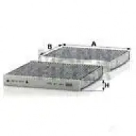Салонный фильтр MANN-FILTER 99W3 QC 4011558036584 cuk19004 66138 - Изображение 5