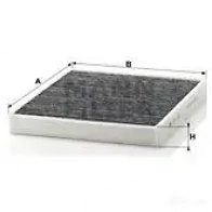 Салонный фильтр MANN-FILTER cuk2757 4011558410001 TEQ LC28 66250 - Изображение 5