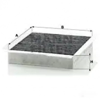 Салонный фильтр MANN-FILTER 4011558303303 66193 cuk2338 W7Q GH8W - Изображение 4