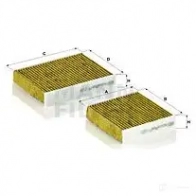 Салонный фильтр MANN-FILTER 4011558062965 66369 4VETP MF fp210002 - Изображение 5