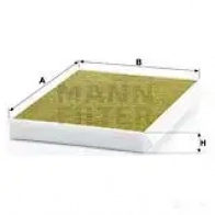 Салонный фильтр MANN-FILTER 4011558058616 66433 fp3569 K5SM0 F1 - Изображение 5