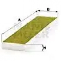 Салонный фильтр MANN-FILTER 66437 4011558058647 fp5480 9T 19RB - Изображение 5