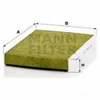 Салонный фильтр MANN-FILTER fp2743 1424676405 O HSNPCE 4011558090142 - Изображение 5