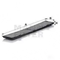 Салонный фильтр MANN-FILTER 66348 4TX5 IHP 4011558409708 cuk8430 - Изображение 5