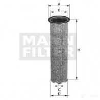Вторичный воздушный фильтр MANN-FILTER C5UNG S 4011558242909 65582 cf16219