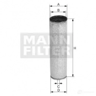 Вторичный воздушный фильтр MANN-FILTER cf16158z 2Y 6WZ 1437595320