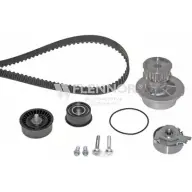 Водяной насос, помпа + комплект зубчатого ремня FLENNOR FS04105 Opel Astra (G) 2 Купе 1.6 16V (F07) 103 л.с. 2000 – 2005 FP04388V-1 4388 V