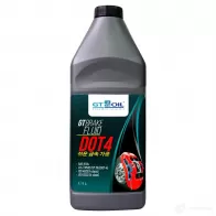 Тормозная жидкость GT OIL Brake Fluid DOT 4, 1 л 8809059410226 UM C0I 6XP392