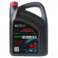 Трансмиссионное масло в акпп полусинтетическое 8809059408957 GT OIL ATF Dexron 2 D, ATF Dexron 3 G, 4 л GT OIL 8809059408957 1439752863 W BRZR