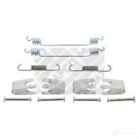 Ремкомплект колодок MAPCO Renault Modus (FJP0) 1 Хэтчбек 1.5 dCi (FP0E. JP0E) 65 л.с. 2004 – 2025 9137 SRL6 HP5