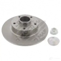 Тормозной диск MAPCO FG08 APQ 4043605591982 Renault Clio (BH) 4 Хэтчбек 1.6 RS Trophy 220 л.с. 2015 – 2025 15146