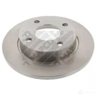Тормозной диск MAPCO 15825 Ford Fiesta 4 (DX, JA, JB) Хэтчбек 1.0 i 65 л.с. 1999 – 2002 4043605009470 KAU8 3