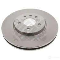 Тормозной диск MAPCO 4043605106278 Opel Astra (J) 4 Хэтчбек 2.0 BiTurbo CDTI (68) 194 л.с. 2012 – 2015 XBQBAD 0 25720