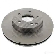 Тормозной диск MAPCO 4043605757364 Mercedes C-Class (C204) 3 Купе 2.1 C 220 CDI (2002) 170 л.с. 2011 – 2025 2ZFZ X7I 25797