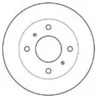Тормозной диск MAPCO R5L JPZD 4043605007056 15513 Nissan