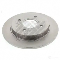 Тормозной диск MAPCO Ford Fiesta 6 (CB1, CCN) Хэтчбек 1.6 ST 182 л.с. 2013 – 2025 9ODG WZ4 4043605008718 15731