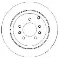 Тормозной диск MAPCO 15314 SQ 2HSBI 4043605006516 Peugeot 607