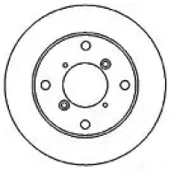 Тормозной диск MAPCO 25590 Suzuki Swift G 6JI4G7 4043605033482