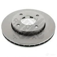 Тормозной диск MAPCO Mitsubishi Colt 6 (Z3, Z2) Хэтчбек 1.5 DI D 68 л.с. 2004 – 2012 DRXCN D 25589 4043605420480