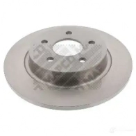 Тормозной диск MAPCO Ford C-Max 1 (CB3, DM2) Минивэн 2.0 Duratec 145 л.с. 2007 – 2010 8VF KZ 4043605445759 25817