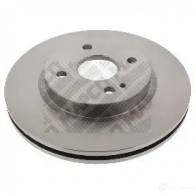 Тормозной диск MAPCO IDC BTW 4043605757227 25243 Mazda 2 (DE) 3 Хэтчбек 1.5 MZR 102 л.с. 2011 – 2015