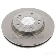 Тормозной диск MAPCO 25221 3B HDFL1 Mitsubishi Lancer 9 (CSW, CTW) Универсал 4043605449085