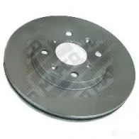 Тормозной диск MAPCO 4043605445957 25599 Opel Agila (B) 2 Хэтчбек 1.2 (F68) 94 л.с. 2010 – 2014 N9 0EP