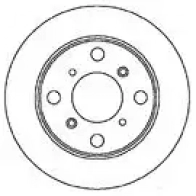 Тормозной диск MAPCO 4043605008053 Honda Prelude 4 (BB1, 2, 3) 1991 – 1996 NLPX SXB 15619