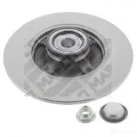 Тормозной диск MAPCO 4043605420183 15329 EGM0 X Peugeot 207 1 (WK, WC, PF1) 2006 – 2014
