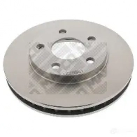 Тормозной диск MAPCO 15856 4043605009784 PF1 G5W3 1298364