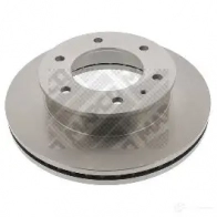 Тормозной диск MAPCO L BLOBP Ford Ranger 5 (ET, ES) Пикап 3.0 TDCi 4x4 156 л.с. 2006 – 2012 45828 4043605210029