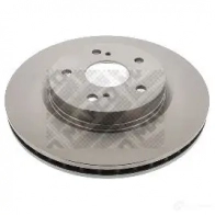 Тормозной диск MAPCO 4043605857392 45580 Suzuki Grand Vitara (JT, TE, TD) 2 Кроссовер 3.2 AWD (TDB4. JT632. JB632) 233 л.с. 2009 – 2015 IQI E5
