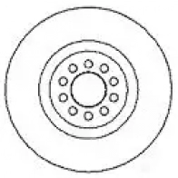 Тормозной диск MAPCO Audi A8 (D2) 1 1994 – 2002 4043605009944 15872 FJPP 9