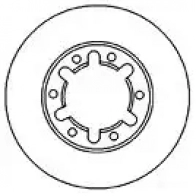 Тормозной диск MAPCO Nissan Patrol (Y61) 5 Внедорожник 45520 4043605060730 2K DOYZN