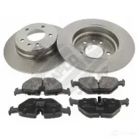 Комплект тормозных колодок и дисков MAPCO 4043605099471 1309213 47886 QEDJZ PC