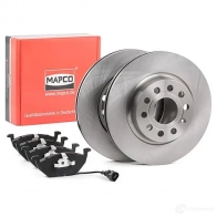 Комплект тормозных колодок и дисков MAPCO 47832 1309169 4043605445650 Z6OB SWW - Изображение 2