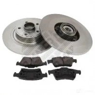Комплект тормозных колодок и дисков MAPCO C LFCJ 47173 1308909 4043605843692
