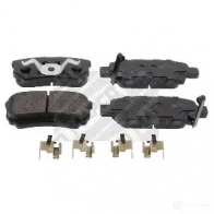 Тормозные колодки дисковые, комплект MAPCO 4043605593535 L09 6M 6660 Mitsubishi Lancer 10 (CXA) Хэтчбек 1.8 Flex 140 л.с. 2009 – 2025