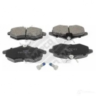 Тормозные колодки дисковые, комплект MAPCO 18145 0 6575 Citroen C3 1 (FC, PF1) Хэтчбек 1.4 i Bivalent 73 л.с. 2002 – 2025 23407-19,30