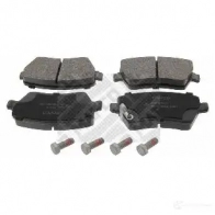 Тормозные колодки дисковые, комплект MAPCO Q6FA 19E Suzuki Swift (MZ, EZ) 2 2004 – 2010 6023