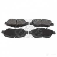 Тормозные колодки дисковые, комплект MAPCO Fiat Panda (169) 2 Хэтчбек 1.3 D Multijet (169AxG1A. 169AxD1A) 75 л.с. 2006 – 2013 07AH 3 6905 4043605672902
