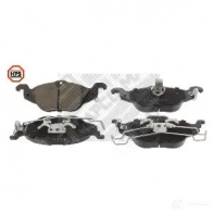 Тормозные колодки дисковые, комплект MAPCO 6477HPS 4043605704252 Opel Astra (G) 2 Хэтчбек 1.7 CDTI (F08. F48) 80 л.с. 2003 – 2009 HZ8K 9QG