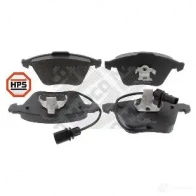 Тормозные колодки дисковые, комплект MAPCO Audi A4 (B7) 3 Кабриолет 2.0 Tdi 136 л.с. 2006 – 2009 4KG IV7 6792HPS 4043605147035