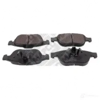 Тормозные колодки дисковые, комплект MAPCO 6574 23245-18,30 18143 2 Renault Laguna (BG) 2 Хэтчбек 1.8 16V (BG04. BG0B. BG0C. BG0V) 117 л.с. 2001 – 2005