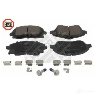 Тормозные колодки дисковые, комплект MAPCO 6583HPS Opel Corsa (C) 3 Хэтчбек 1.3 CDTI (F08. F68) 70 л.с. 2003 – 2009 3IUK HT
